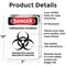 Signmission Danger Corona Outbreak OSHA Notice Sign, Aluminum, 7in W x 10in L, 2PK OS-2PACK-NS-A-710-25570 - alternate 3
